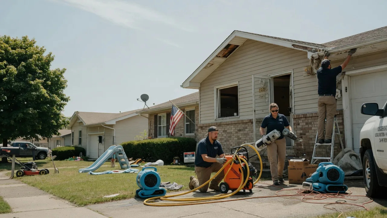 Water Damage Restoration in Harmony, IN near me